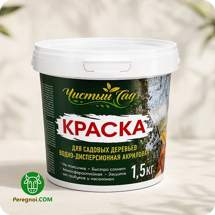 Краска для садовых деревьев